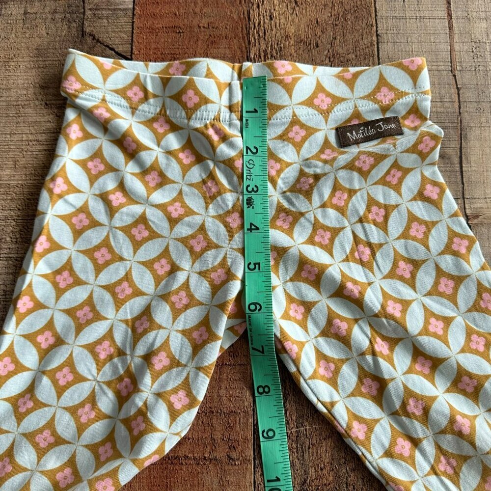 Matilda Jane Girls 2 Latticework Benny Ruffle Leggings Spring 2015 Hello Lovely - Picture 3 of 6